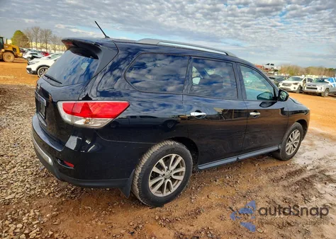 2015 Nissan Pathfinder S z USA, uszkodzony, nr VIN 5N1AR2MN0FC701281